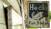 Link to large version of Hecla fish station photo Hecla fish station.